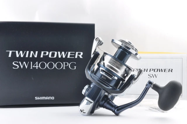 新品未使用　SHIMANO TWIN POWER 21 SW14000PG SHIMANO 21 TWIN Power Sw14000Pg 808289 $713.97 - PicClick CA