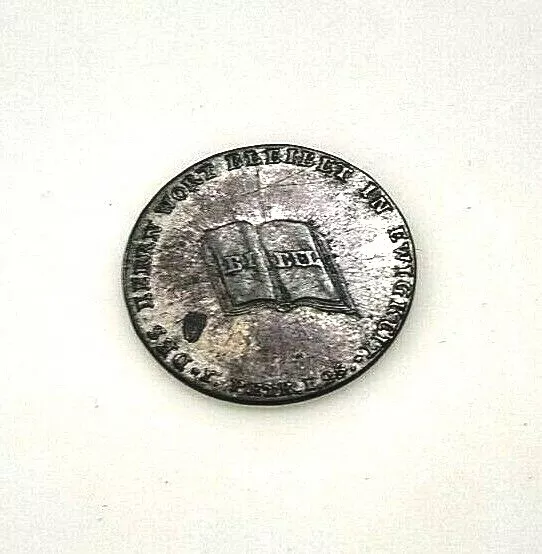 Saxony-Weimar-Eisenach German States Silver Medal 1817 300Th Anniv Reformation