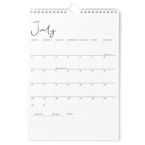CALENDAR 20232024 Vertical 11x17 2023 Wall Calendar Runs Until