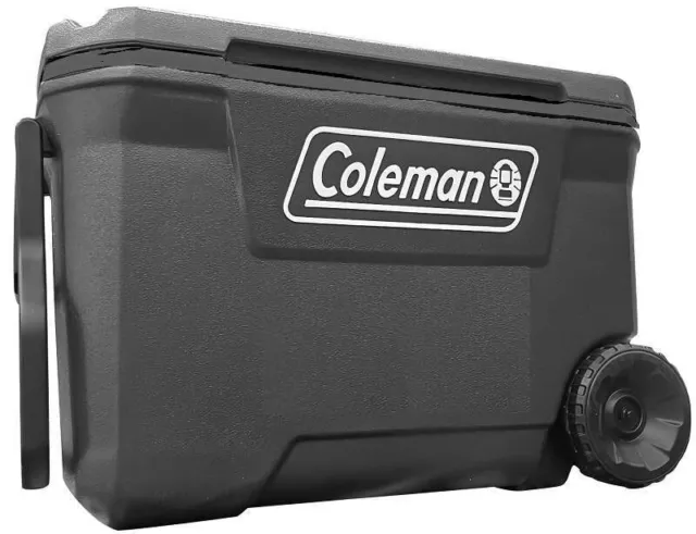 Coleman Convoy Wheeled 65 Qt 66 Liter Kühlbox mit Rollen anthrazit 2193724
