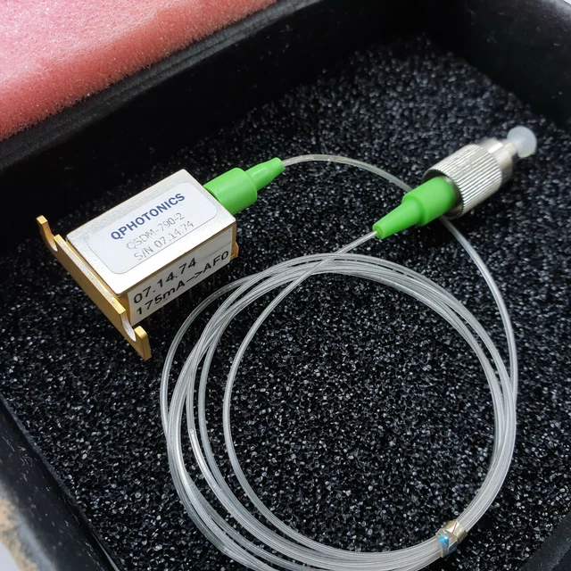 QPhotonics QSDM-790-2 Fiber Coupled Superluminescent Diode SM800 Singlemode