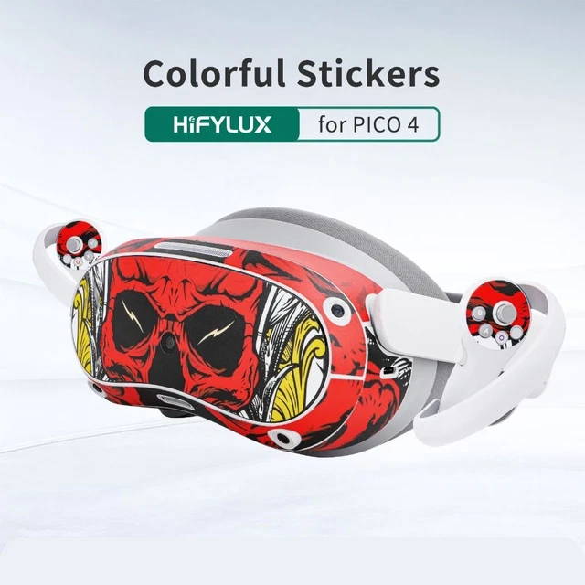 Controller Skin Protective PVC Decal Sticker VR Stickers For Pico 4 VR