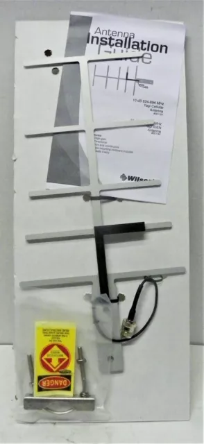 Yagi Cellular Antenna By Wilson Electronics, Model 301129. 10Db, 824-894 Mhz