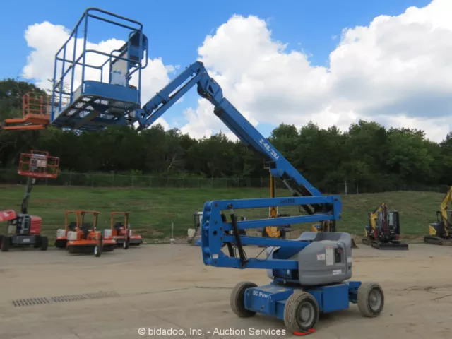 2015 Genie Z-45/25J 45' Electric Articulating Boom Lift Man Aerial Hyd