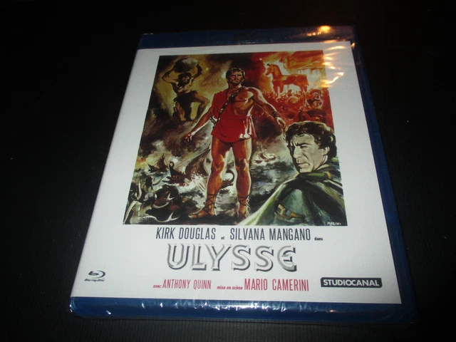 BLU-RAY NEUF "ULYSSE" Kirk DOUGLAS, Silvana MANGANO, Anthony QUINN - peplum