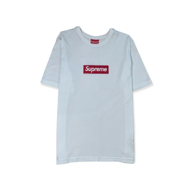 MAGLIETTA SUPREME UOMO M Eu XS Us biancoi 100 cotone manica