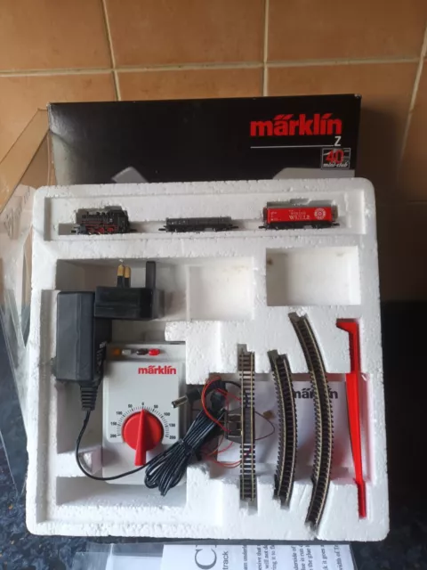 Marklin Mini-Club 81569 Freight Starter Set - Z Gauge - boxed 2