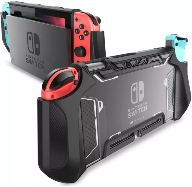 For Regular Nintendo Switch Mumba Case TPU Protective Hard Shell Dockable Cover