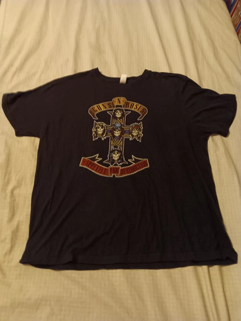 t-shirt metal uomo Guns N' Roses - Appetite For Destruction - ROCK OFF - GNRTSP01MW
