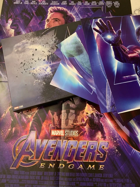 Avengers 1-4 Coffret de Steelbook Edition Spéciale Fnac Bluray/4K + 6 Photos