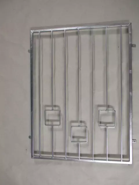 Fenstergitter 75x100cm Einbruchschutz Fenster - Gitter Stahl verzinkt