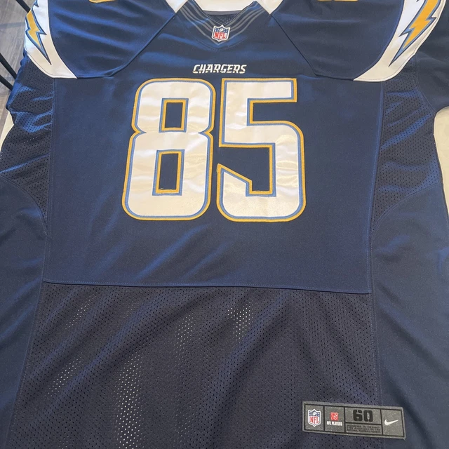 NFL Nike San Diego/LA Chargers Antonio Gates Jersey Size 60 On Field