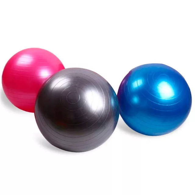 Gymnastikball Fitnessball Sitzball inkl Pumpe 55cm 65cm 75cm für Yoga Pilates