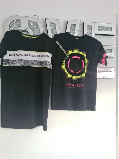 Girls River Island Dress And Top Bundle Age 11-12 Years