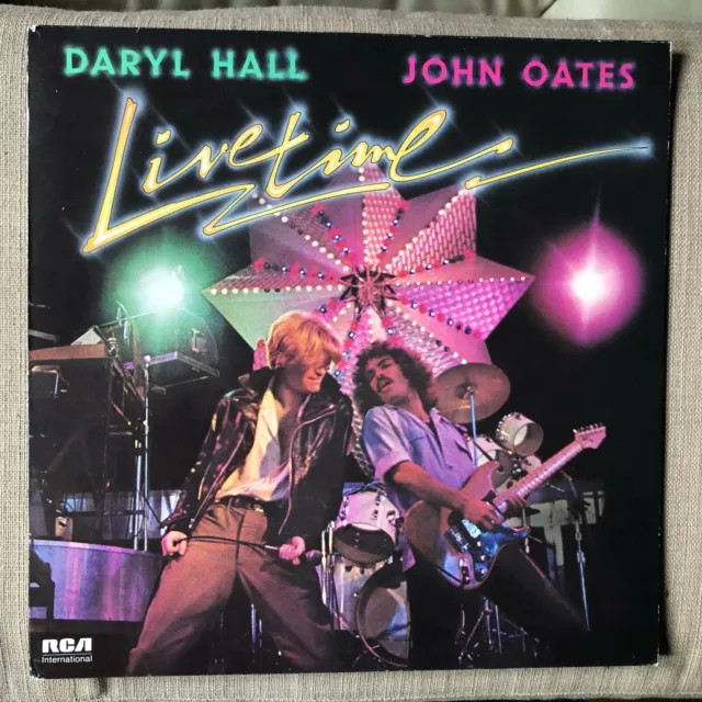 Daryl Hall & John Oates - Livetime  Ex+/Mint Vinyl Lp / First Pressing