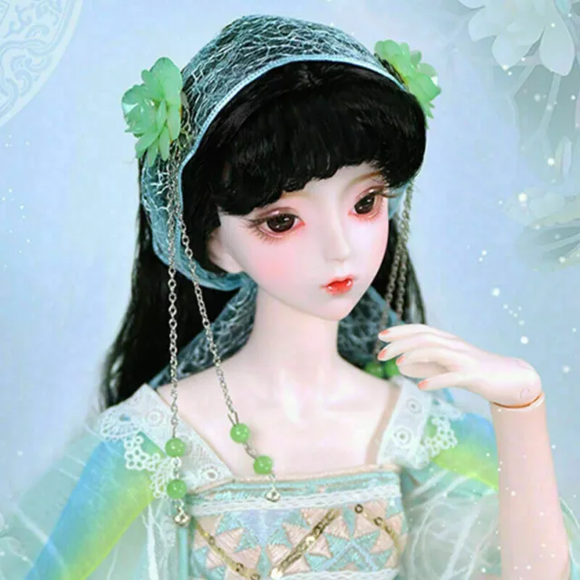 1/3 BJD bambola assemblata 60 cm bambole ragazza set completo abiti trucco viso occhi