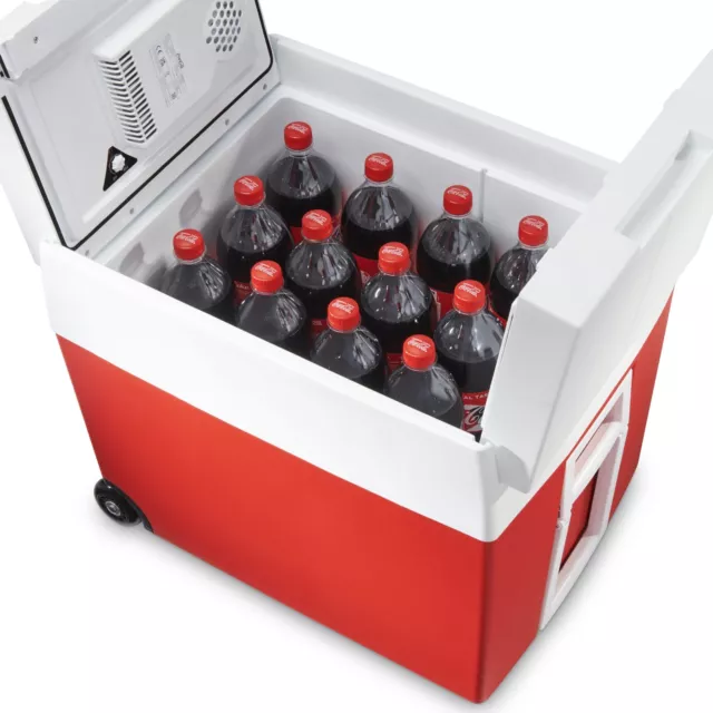 Coca-Cola Kühlbox thermoelektrisch 48L MT48W Trolley Dometic MobiCool 12V 230V 2