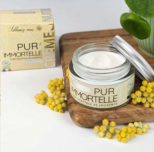 Crème Jour Anti-âge CIEN BIO à L'huile D'argan - 50ml - Raffermissante, Hydratante - SPF 3