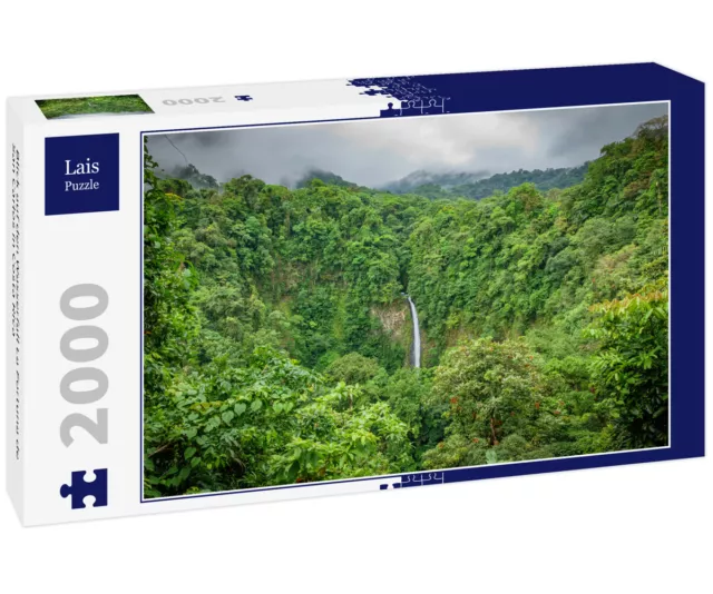 Lais Puzzle - Blick auf den Wasserfall La Fortuna de San Carlos in Costa Rica...