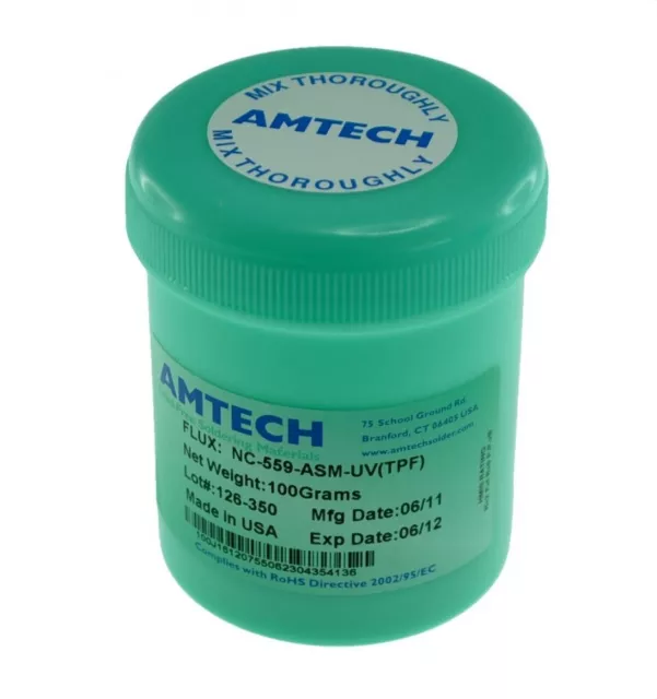 Pot 100Cc Amtech Nc-559-Asm-Tpf (Uv) Solder Flux