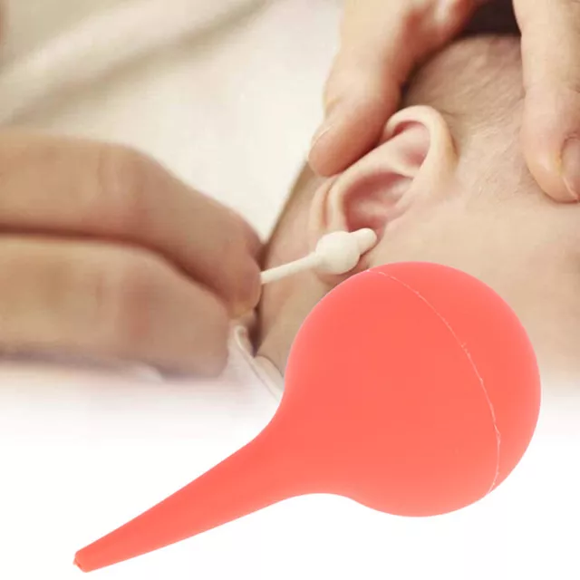 Adult Ear Syringe Bulb Earwax Removal Soft Nasal Aspirator Suction CleanliB#km