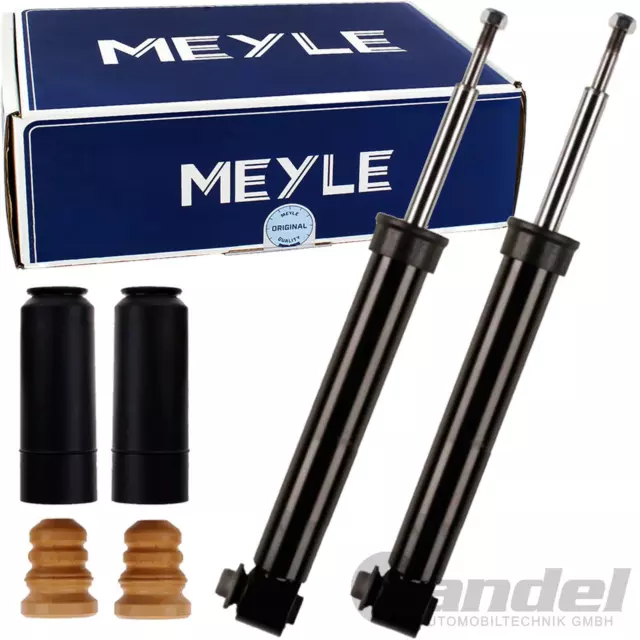 2x MEYLE GAS STOßDÄMPFER + PROTECTION KIT HINTEN passend für BMW 5er E61 Touring