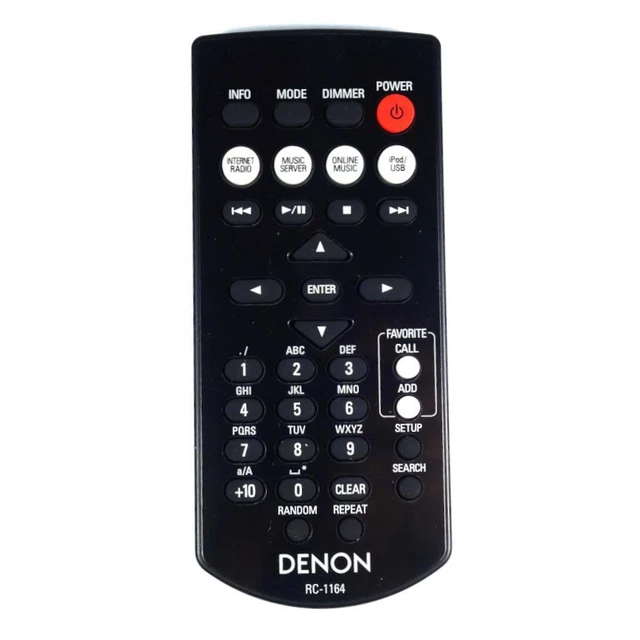 Original Denon RC-164 Fernbedienung für D-65 HiFi System