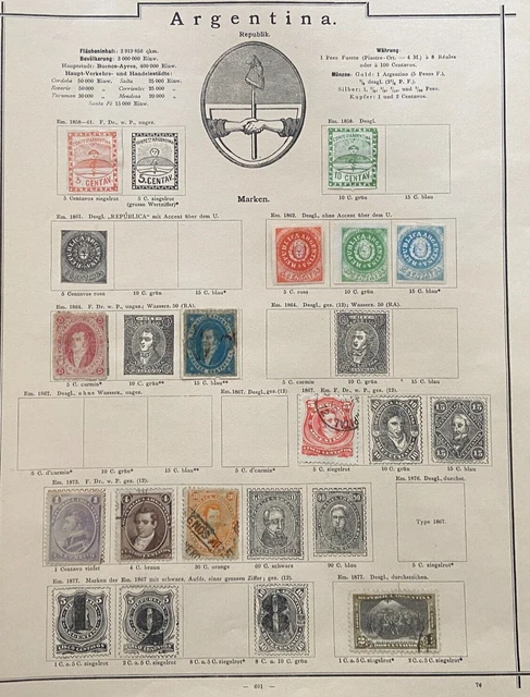 Prophila - Lot De 50 Timbres Divers Argentine - Collection