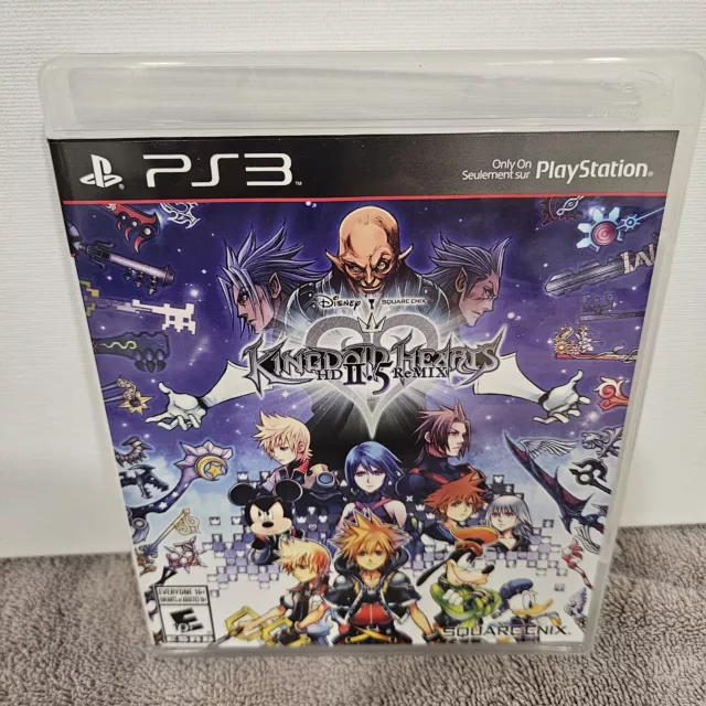 Disney Kingdom Hearts HD 2.5 ReMIX PS3 (Sony PlayStation 3, 2014)