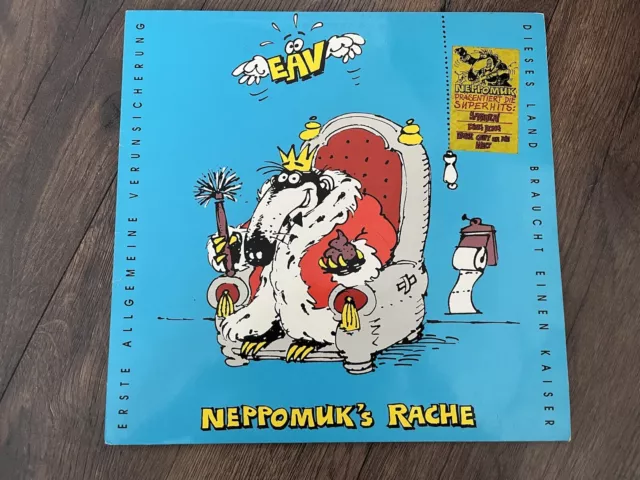 Erste Allgemeine Verunsicherung - Nepomuk's Rache 1990 EMI LP Vinyl Platte VG+