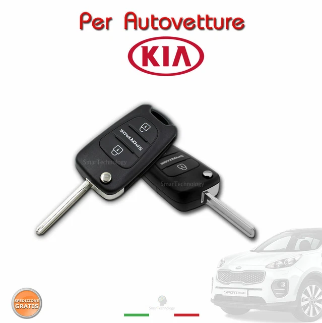 Tasti Guscio Chiave Kia Sportage Venga Picanto Rio Hyundai I10 I20 I30 - Foto 10