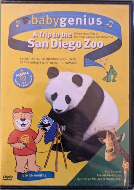 BABY GENIUS - A Trip to the San Diego Zoo (DVD, 2004) $35.00