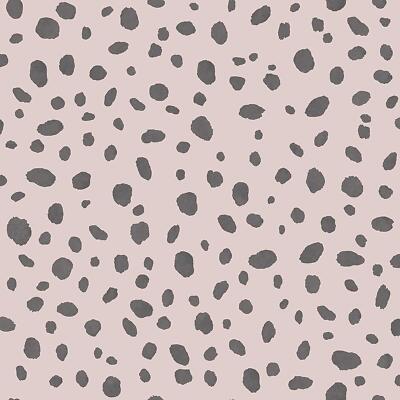 Arthouse Carta da parati DALMATA puntini Stampa Animale Nero MACCHIE BIANCHE Polkadot 908509 