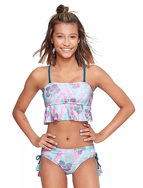 JUSTICE GIRLS SWIMWEAR Bikini Swim Set 31.50 PicClick