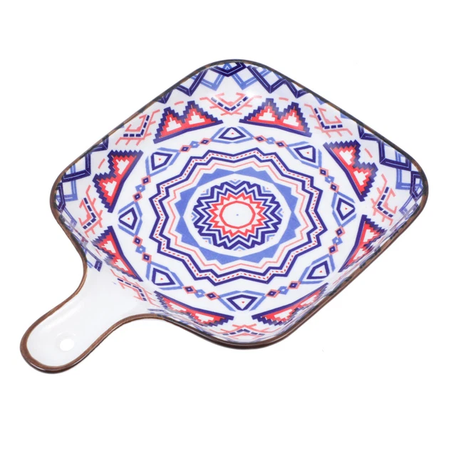 Bakeware Ceramic Oven Pan Tray Casserole Dish Baking Square