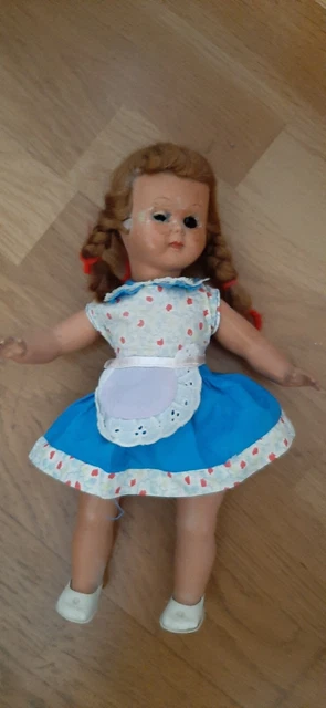 ANCIENNE POUPÉE AU regard suiveur marque POLYFLEX Made in France collection EUR 45,00 - FR