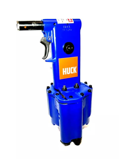 Huck 352 Rivet Gun 3/16 & 1/4 New Magna lok Nose Piece Riveter Huck 352 Rivet Gun 3/16 & 1/4 New Magna lok Nose Piece Riveter
