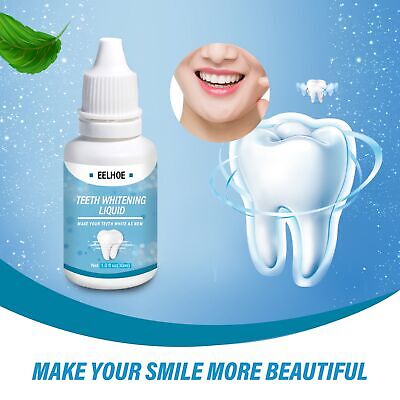 Solución blanqueadora de dientes 30 ml dientes ligeros profesionales esencia limpia