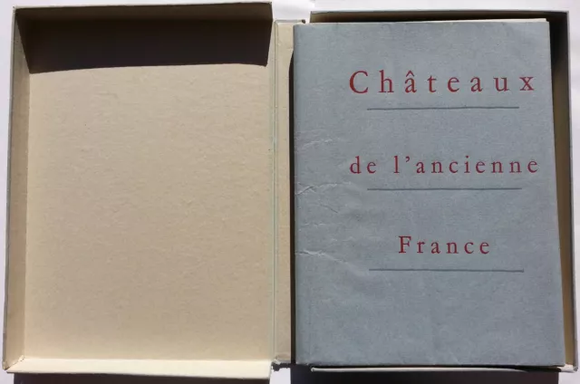 Châteaux de l'ancienne France Chene EO réservée aux amis du crédit Lyonnais 1957