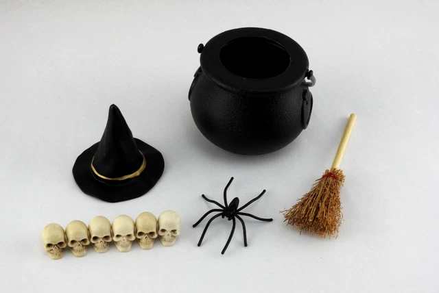 Melody Jane Puppenhaus Gasflasche & Campingofen Miniatur 1:12 - Garten Grill Zubehör Set (5-teilig)