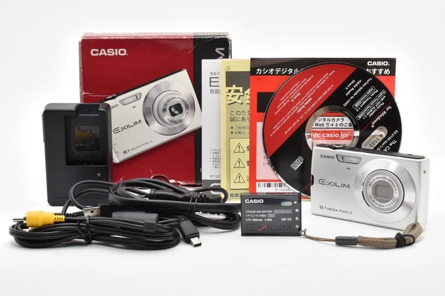 CASIO EXILIM EX-ZS27 16.1MP Compact Digital Camera White w/ Box