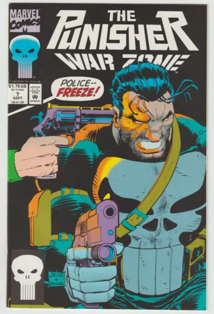 The Punisher War Zone #7 September 1992 Marvel Comics