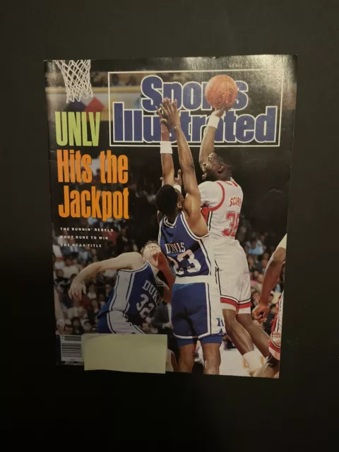 Sports Illustrated April 9 1990 UNLV Duke NCAA Championship Jack Nicklaus
