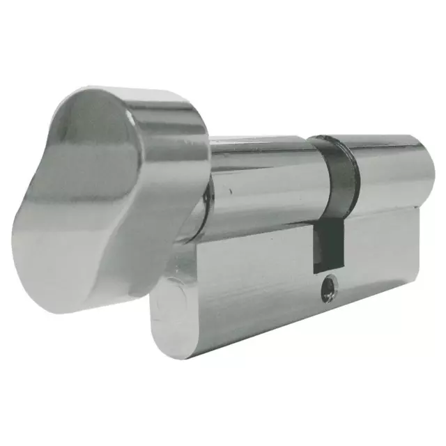 L27093 - GreenteQ Gamma Euro Key & Turn Cylinder - 90mm 45/T45 (40/10/T40) KD NP