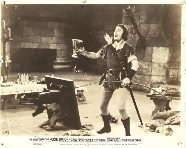 ERROL FLYNN in "Robin Hood" Original Vintage Photo 1938