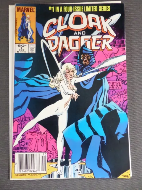 Marvel Comics Cloak and Dagger #1 of four issue limited series 1983 VF newsstand