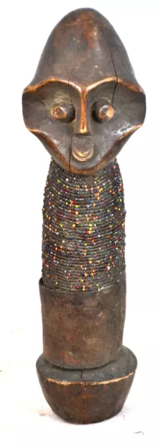 African tribal Art, zande statue from Democratic Republic of Congo.