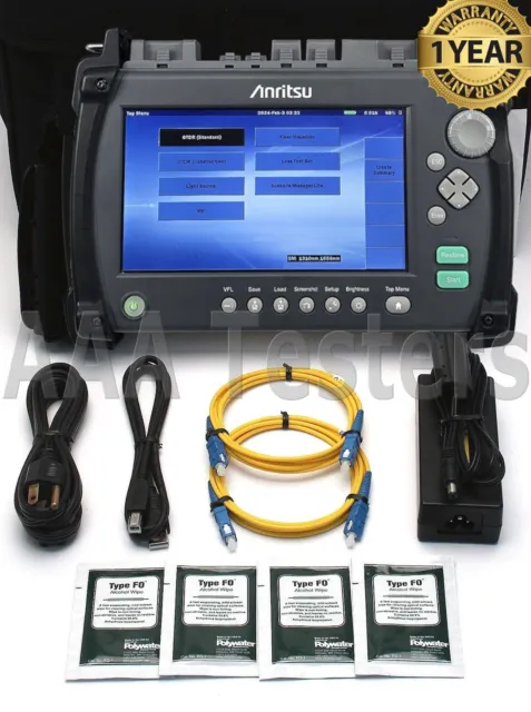 Anritsu MT9085 Access Maître Sm Fibre Otdr MT9083 MT9083A MT9083A2