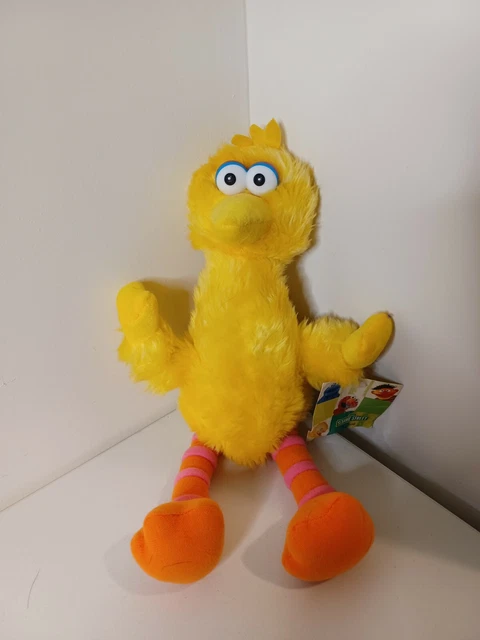 Soft 2003 Plush Fisher Price Sesame Street Big Bird Doll Yellow Stuffed Animal
