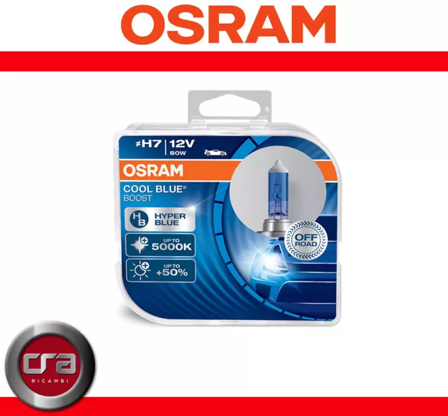 2 Ampoules OSRAM H7 Cool Blue® Intense NextGeneration 12V - Roady